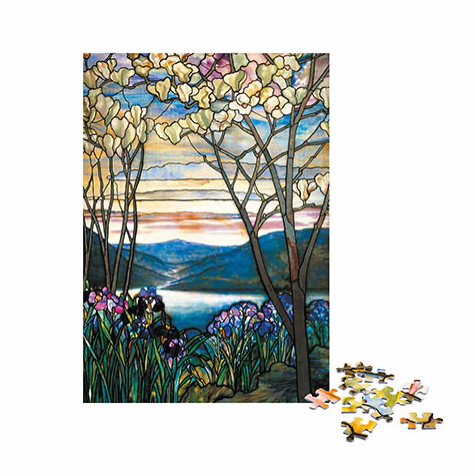 Puzzle Iris & Magnolias