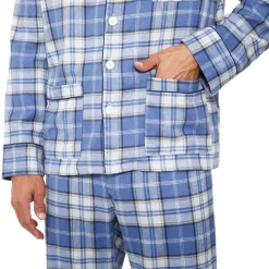 Pyjama carreaux flanelle