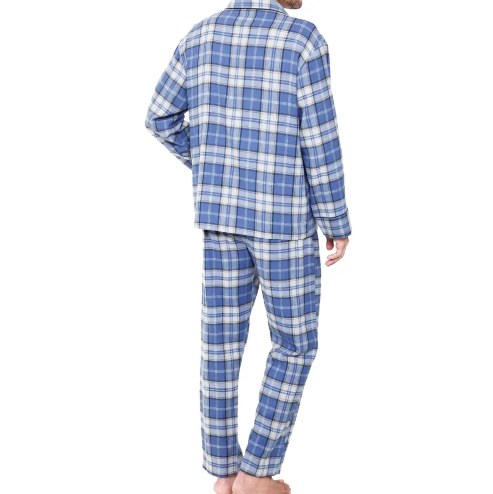 Pyjama carreaux flanelle