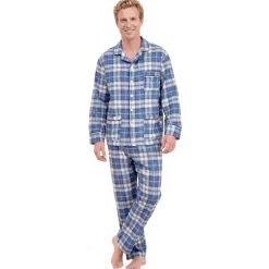 Pyjama carreaux flanelle