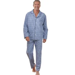 Pyjama carreaux gentleman