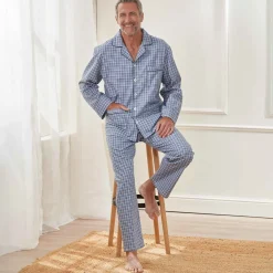 Pyjama carreaux gentleman