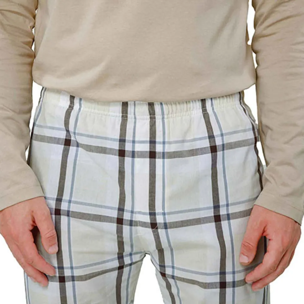 Pyjama carreaux pur coton