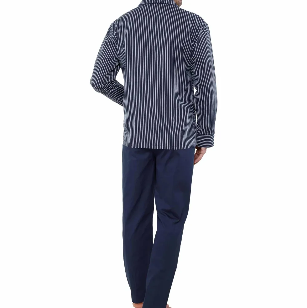 Pyjama coton bleu nuit