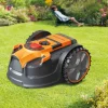 Robot tondeuse autonome + coupe-bordure et batterie supplémentaire OFFERTS
