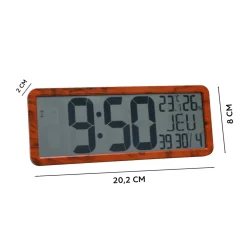 Réveil radiopiloté maxi chiffres