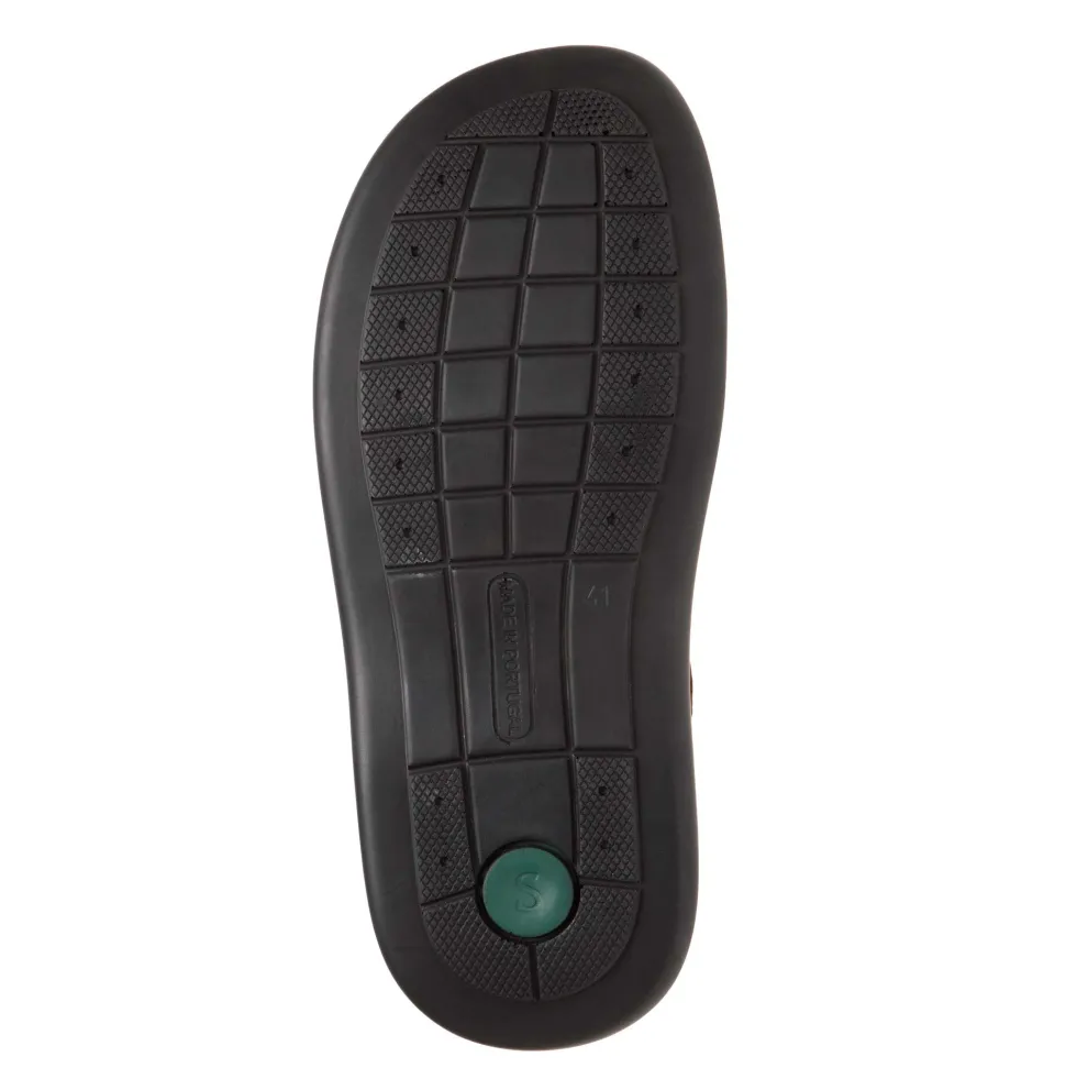 Sabots-sandales cuir