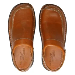 Sabots-sandales cuir