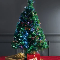 Sapin de Noël fibres optiques