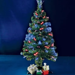 Sapin de Noël fibres optiques