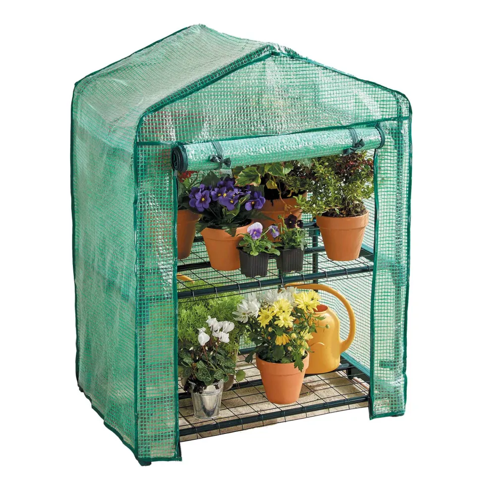 Serre-étagère de jardin