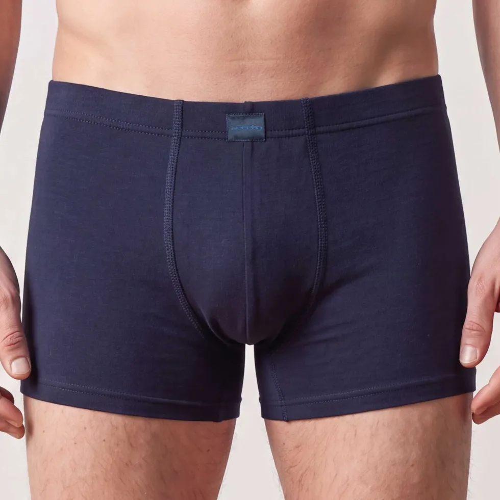Sous-vêtements rayé/uni boxers - les 2