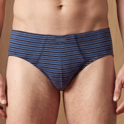 Sous-vêtements rayé/uni slips - les 2