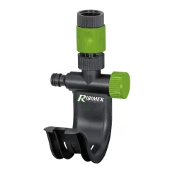 Support robinet pour tuyau avec raccord