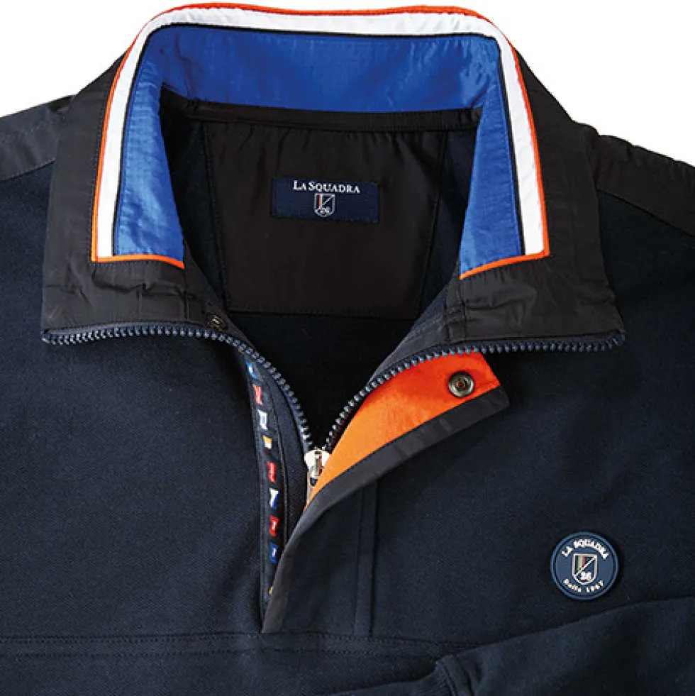 Sweat bleu frégate