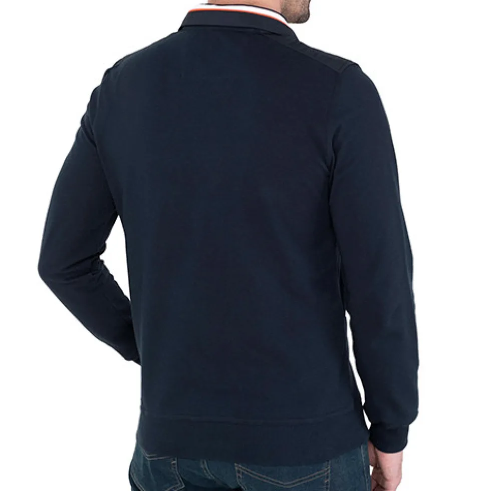 Sweat bleu frégate