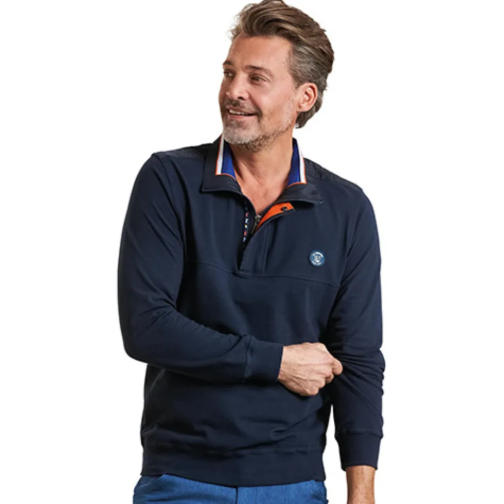 Sweat bleu frégate