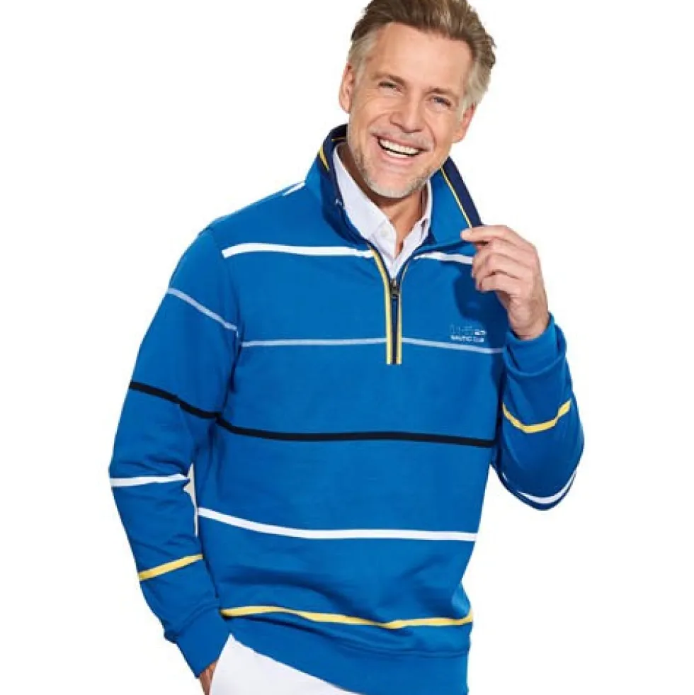 Sweat zippé nautic