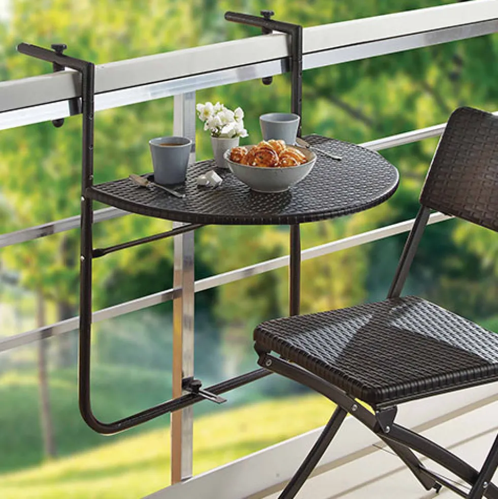 Table de balcon pliante
