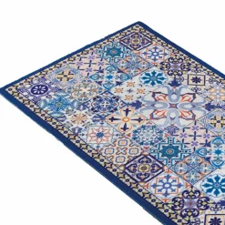 Tapis carreaux de ciment "azuléjos" - 98 x 48 cm