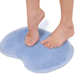 Tapis de douche massant/lavant