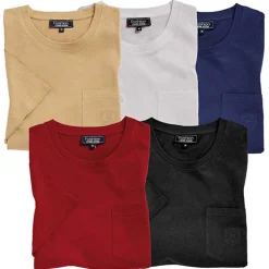 Tee-shirts coton - les 5