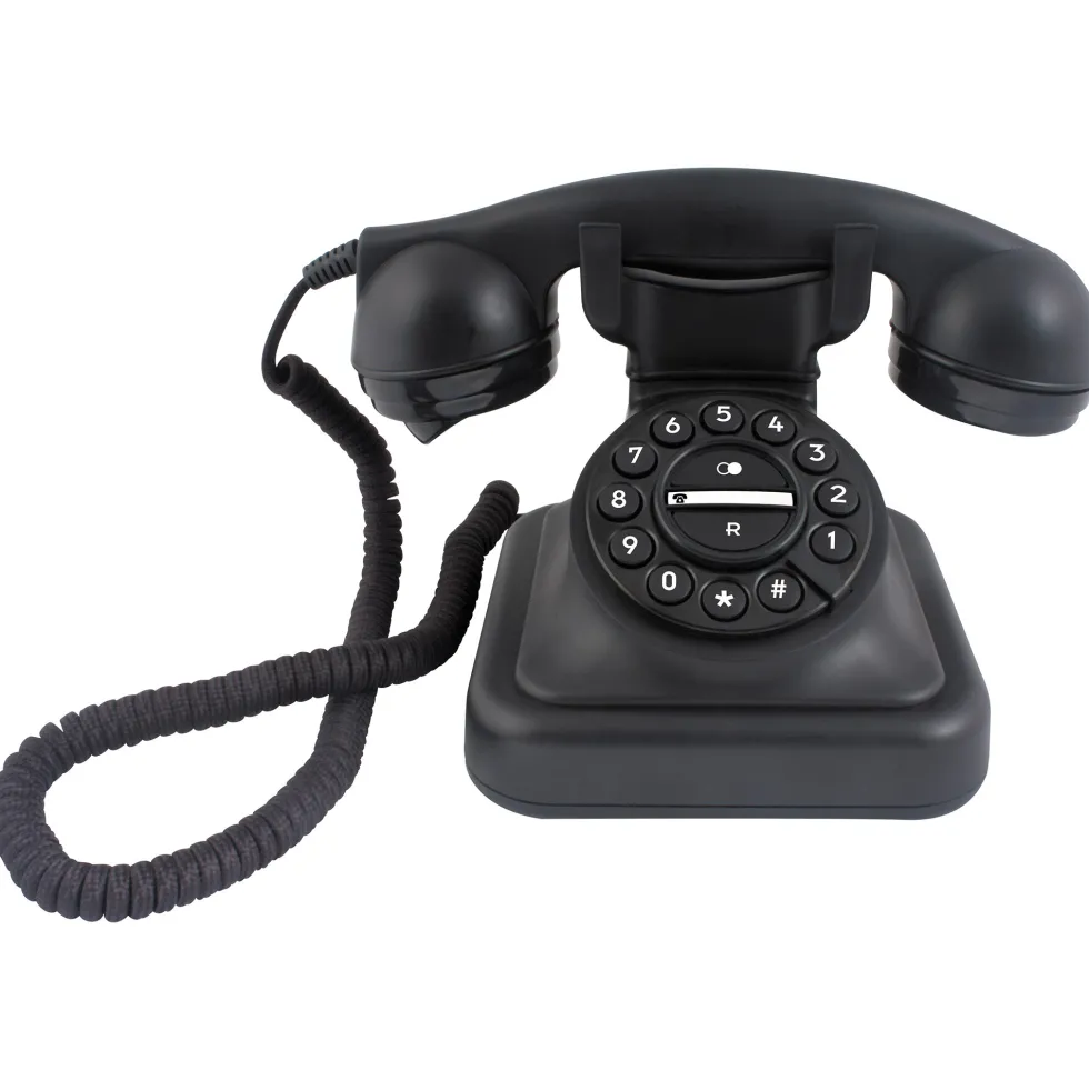 Téléphone filaire rétro
