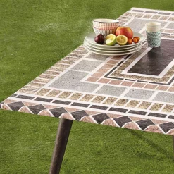 Toile cirée "Mosaïque" rectangle
