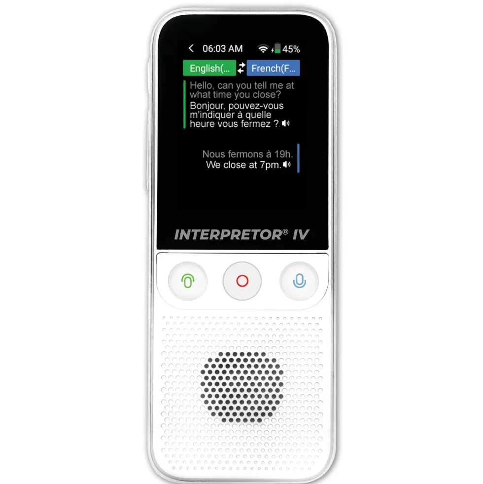 Traducteur Interpretor® IV