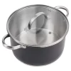 Trio casseroles et couvercles