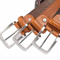 Trio de ceintures cuir