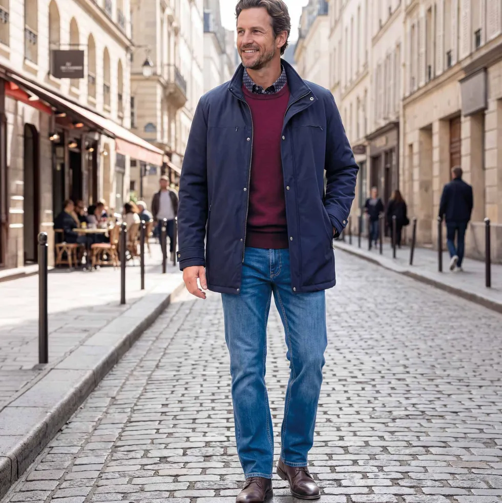Veste parka déperlante