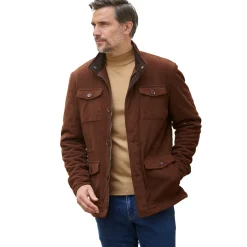Veste saharienne velours