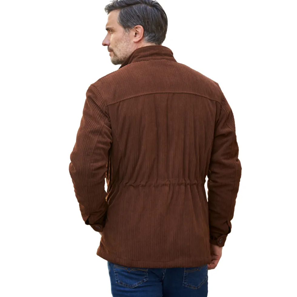 Veste saharienne velours