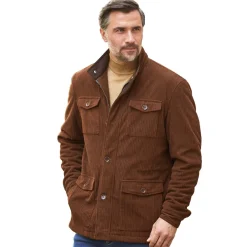 Veste saharienne velours