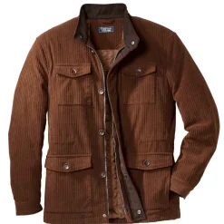 Veste saharienne velours
