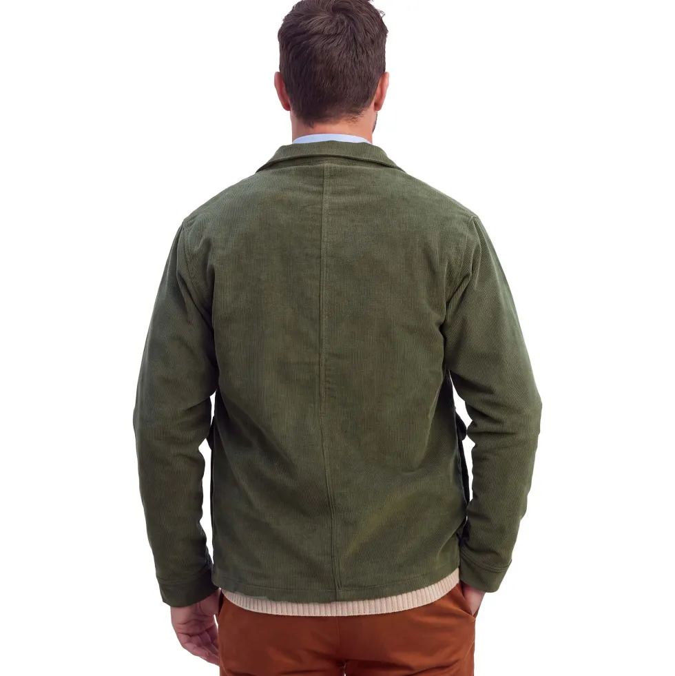 Veste velours country-chic