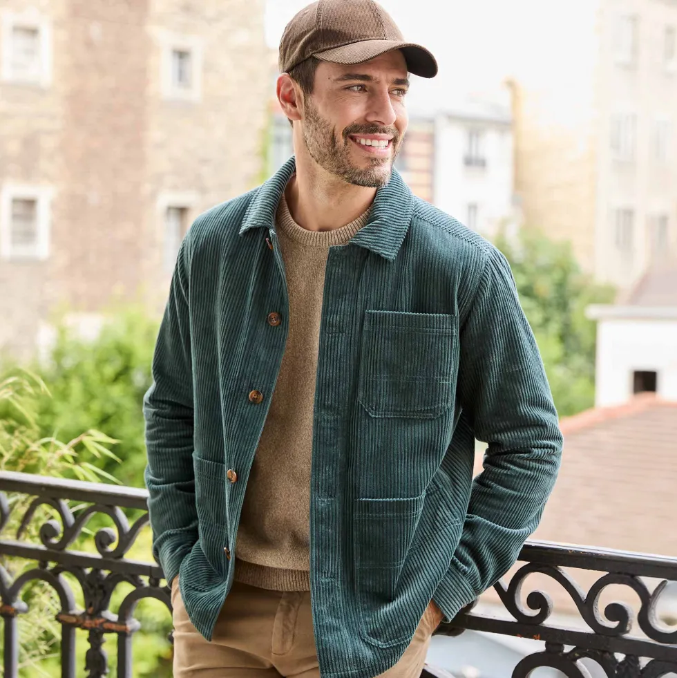 Veste velours Pierre Clarence